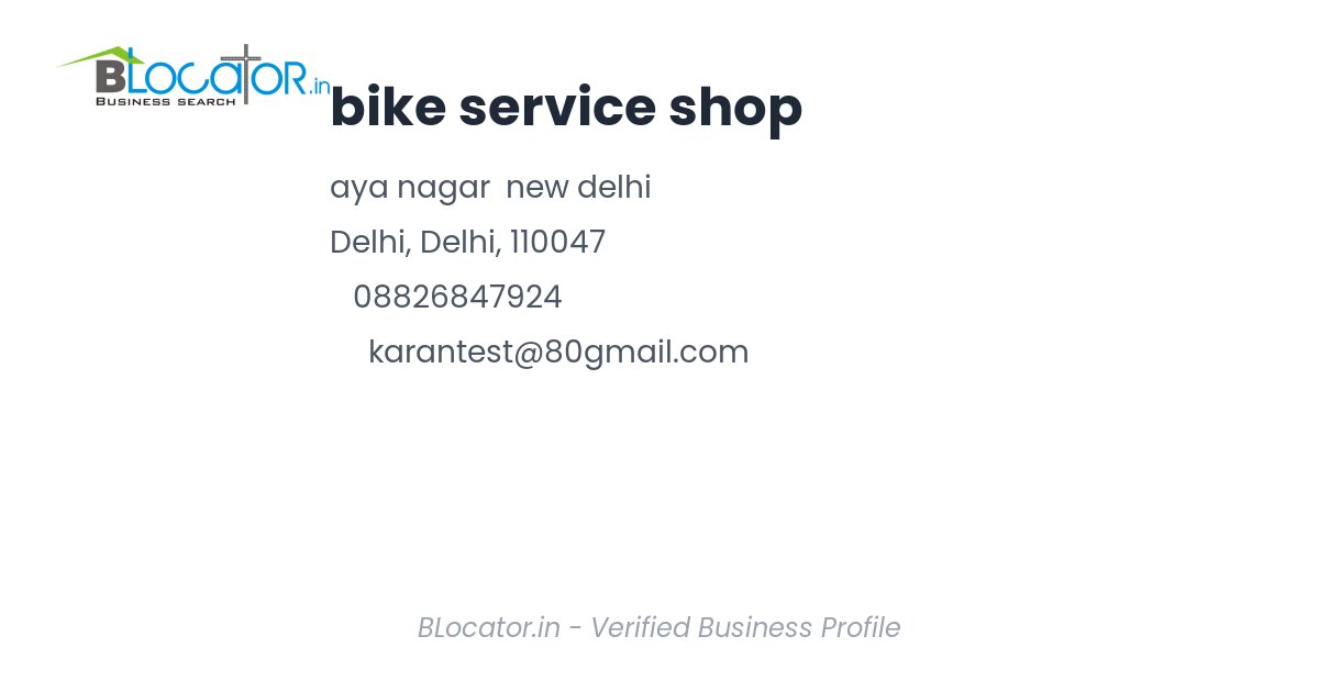 bike service shop Storefront