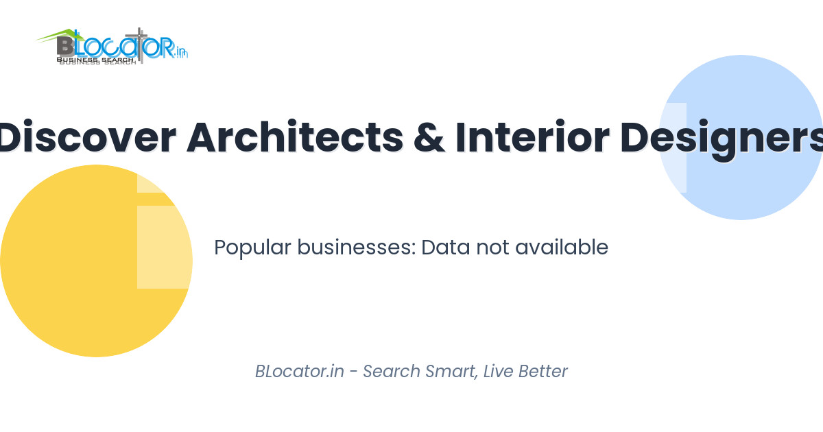 Architects & Interior Designers