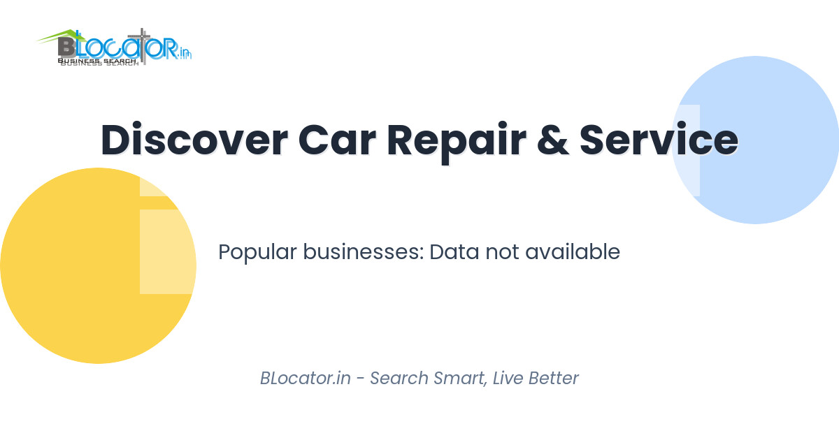 Car Repair & Service