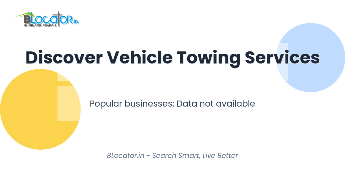 Vehicle Towing Services